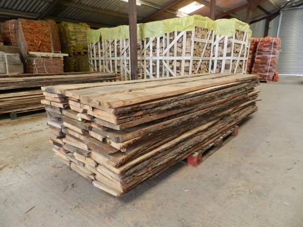 Waney Edge Oak Timber 27mm Oak Boards